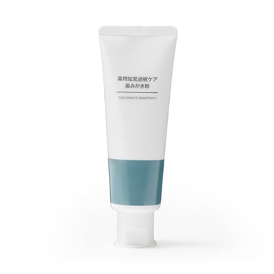 【日本MUJI】藥用抗敏感牙膏＆美白牙膏2