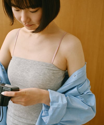 【 3COINS 】拼色附墊背心短褲套裝5