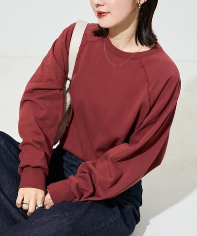 【 FREAK'S STORE 】USA棉撞色拉克蘭長袖T12