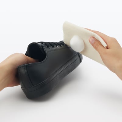 【日本 MUJI 】免用水鞋類泡沫清潔劑3