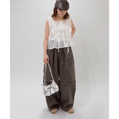 【 w closet 】法式短袖襯衫上衣10