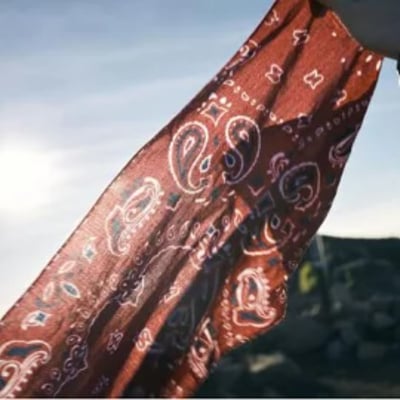 【CHAORAS】戶外運動速乾抗菌多功能手巾｜經典班達納圖案 男女通用 登山露營首選4