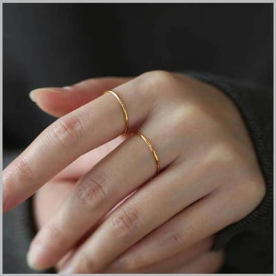 【 日本品牌 SHEIL 】抗敏細緻排鑽戒指3