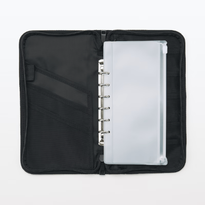 【日本MIJI 】附透明口袋的聚酯纖維護照套3