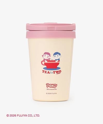 【 PEKO × Afternoon Tea 聯名系列 】  手把式不鏽鋼隨行杯 (350ml)8