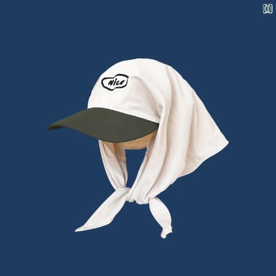 【 日本直送 】美式格紋頭巾一體式鴨舌帽10