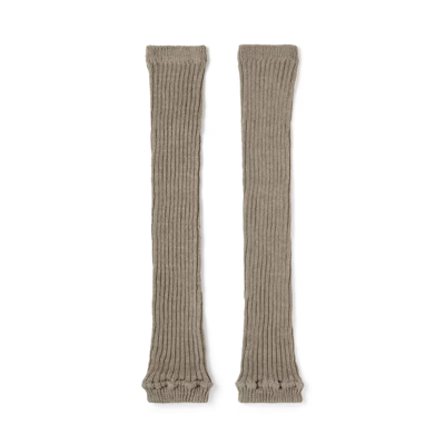 【日本MUJI 】保暖棉質 兩用保暖套（可當護腿套或手套，含羊毛成分）8