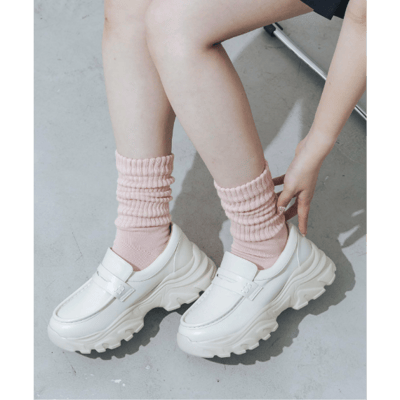 【 EVOL 】2026AW 超輕量厚底樂福鞋17