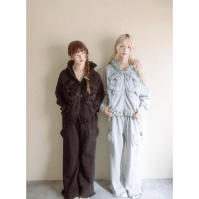 【Tie.Me 】ribbonful lounge pants｜大蝴蝶結休閒長褲1