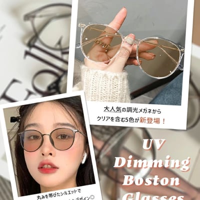 【日系品牌 】紫外線自動變色的UV調光太陽眼鏡1