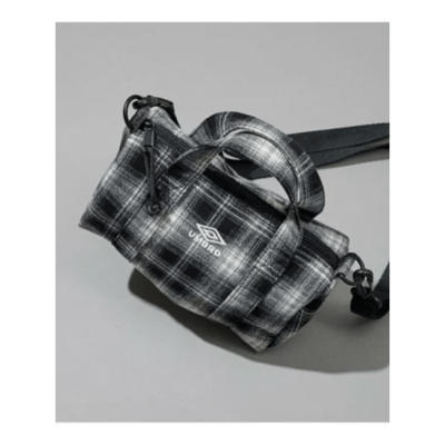 【 UMBRO × FREAK'S STORE 】別注法蘭絨迷你波士頓包1