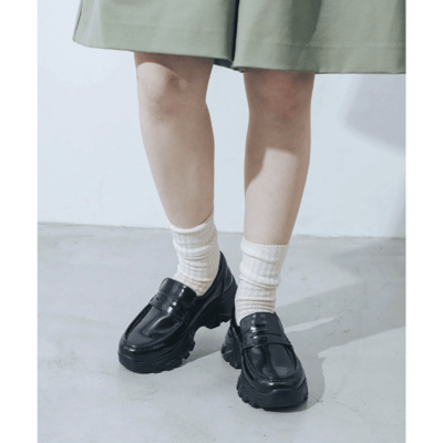 【 EVOL 】2026AW 超輕量厚底樂福鞋15