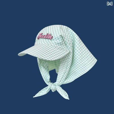 【 日本直送 】美式格紋頭巾一體式鴨舌帽14