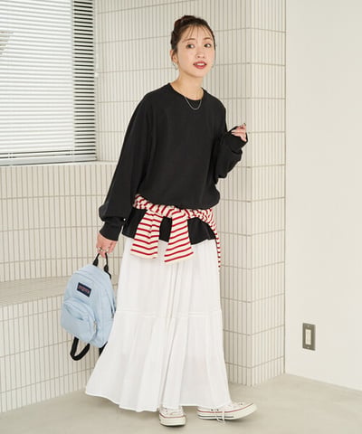 【 FREAK'S STORE 】USA棉撞色拉克蘭長袖T19