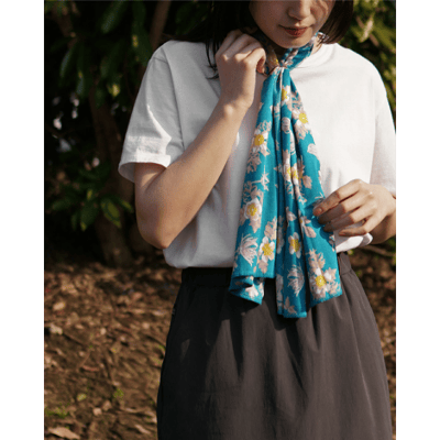 【CHAORAS】戶外運動速乾抗菌多功能頭巾｜山野植物圖案 男女通用5