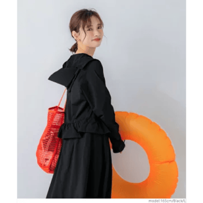 【日本 coca】水陸兩用抗UV連身外套連帽防曬衣11