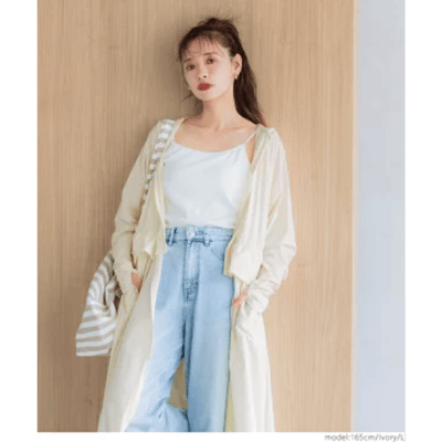 【日本 coca】水陸兩用抗UV連身外套連帽防曬衣8