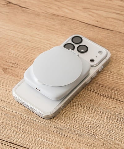 【 3COINS 】附自拍鏡磁吸式行動電源3