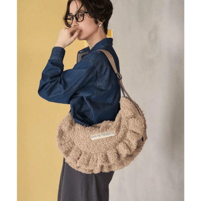 【 THEATRE PRODUCTS × FREAK'S STORE 】別注捲毛荷葉邊肩背包6