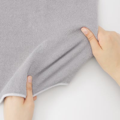 【日本 MUJI 】彈力寬鬆髮帶毛巾6