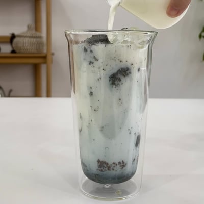 【日本 MUJI】牛奶沖泡式巧克力薄荷拿鐵4