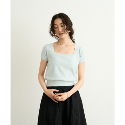 【 Lutim by u 】鎖骨線條柔膚針織上衣12