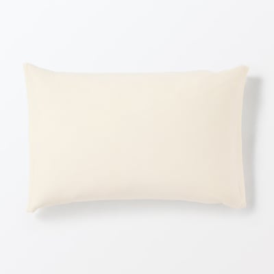 【 MUJI 】真絲枕頭套 ４３×６３ｃｍ用・生成3