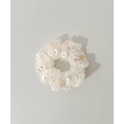 【日本SMELLY 】透膚花朵刺繡大腸圈5