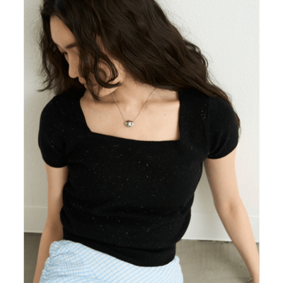 【 Lutim by u 】鎖骨線條柔膚針織上衣3