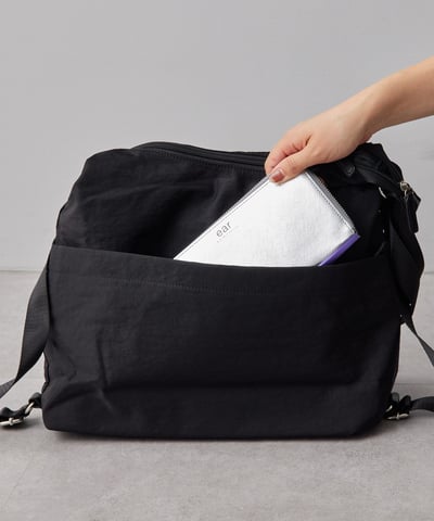 【 日本ear PAPILLONNER 】2WAY 輕量化後背/肩背兩用包13