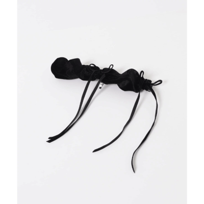 【日本DISCOAT】絲絨緞帶馬尾扣4