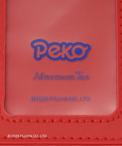【 PEKO × Afternoon Tea 聯名系列 】  Peko 附伸縮拉繩票卡夾7