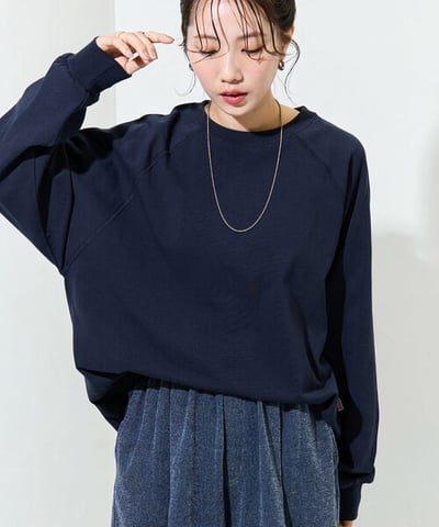 【 FREAK'S STORE 】USA棉撞色拉克蘭長袖T15