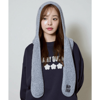 【 MARY QUANT × PUBLUX 】Balaclava 頭套圍巾2