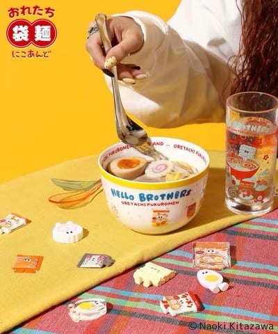 【 niko and 】... ×「おれたち袋麺」聯名拉麵碗1
