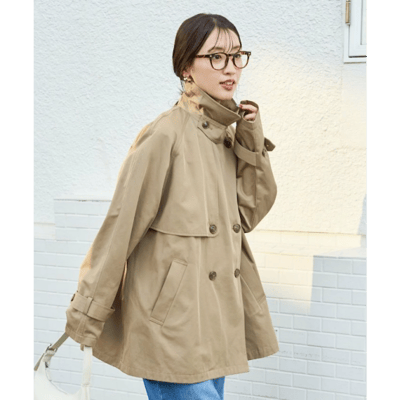 【 FREAK'S STORE 】「限定展開」的短版風衣1