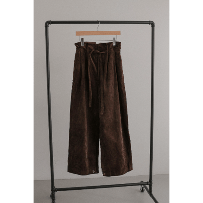 【 tento 】Wide-Leg Corduroy Pants｜高腰寬版燈芯絨長褲14