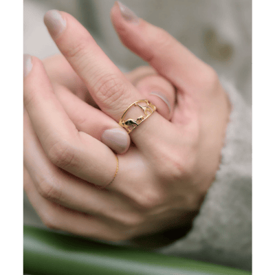 【 Ear 】動物行進戒指 「WEB & 一部店舗限定」1