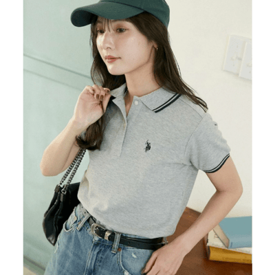 【 U.S. POLO ASSN. 】日本別注款 ✨ 復古條紋小 Logo 刺繡 POLO 衫13