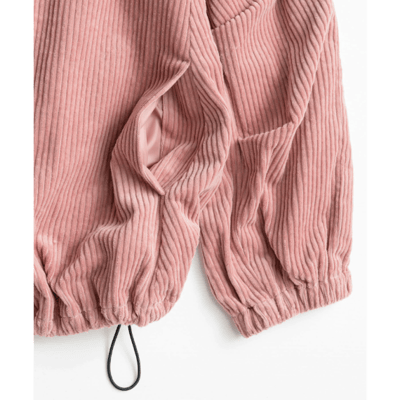 【 MAISON SPECIAL 】Corduroy High-Neck Blouson｜燈芯絨高領外套9