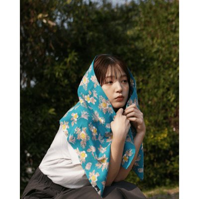 【CHAORAS】戶外運動速乾抗菌多功能頭巾｜山野植物圖案 男女通用4