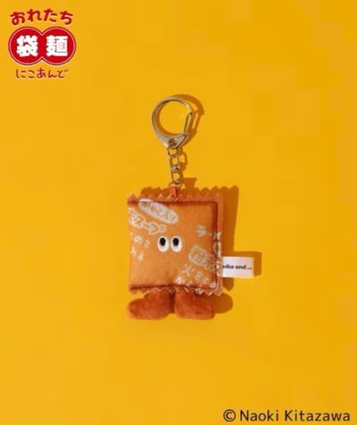【 niko and 】... ×「おれたち袋麺」聯名絨毛吊飾4
