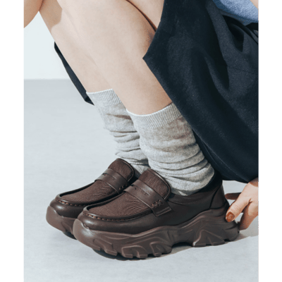 【 EVOL 】2026AW 超輕量厚底樂福鞋19