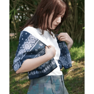 【CHAORAS】戶外運動速乾抗菌多功能手巾｜經典班達納圖案 男女通用 登山露營首選1