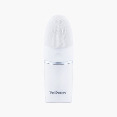 【 WellDerma 】夢蝸藍寶石電動矽膠洗臉儀2