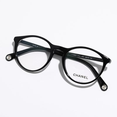 【 CHANEL 】3413 波士頓框眼鏡9