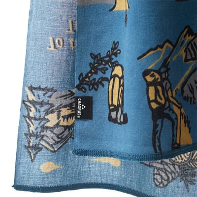 【CHAORAS】戶外運動速乾抗菌多功能手巾｜其他特色設計系列 男女通用 登山露營首選6