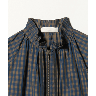 【 Marilyn Moon 】格子細褶荷葉邊夾克10