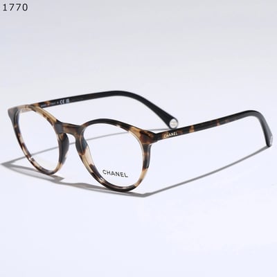 【 CHANEL 】3413 波士頓框眼鏡7