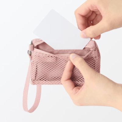 【日本 MUJI 】聚酯纖維卡片收納袋7